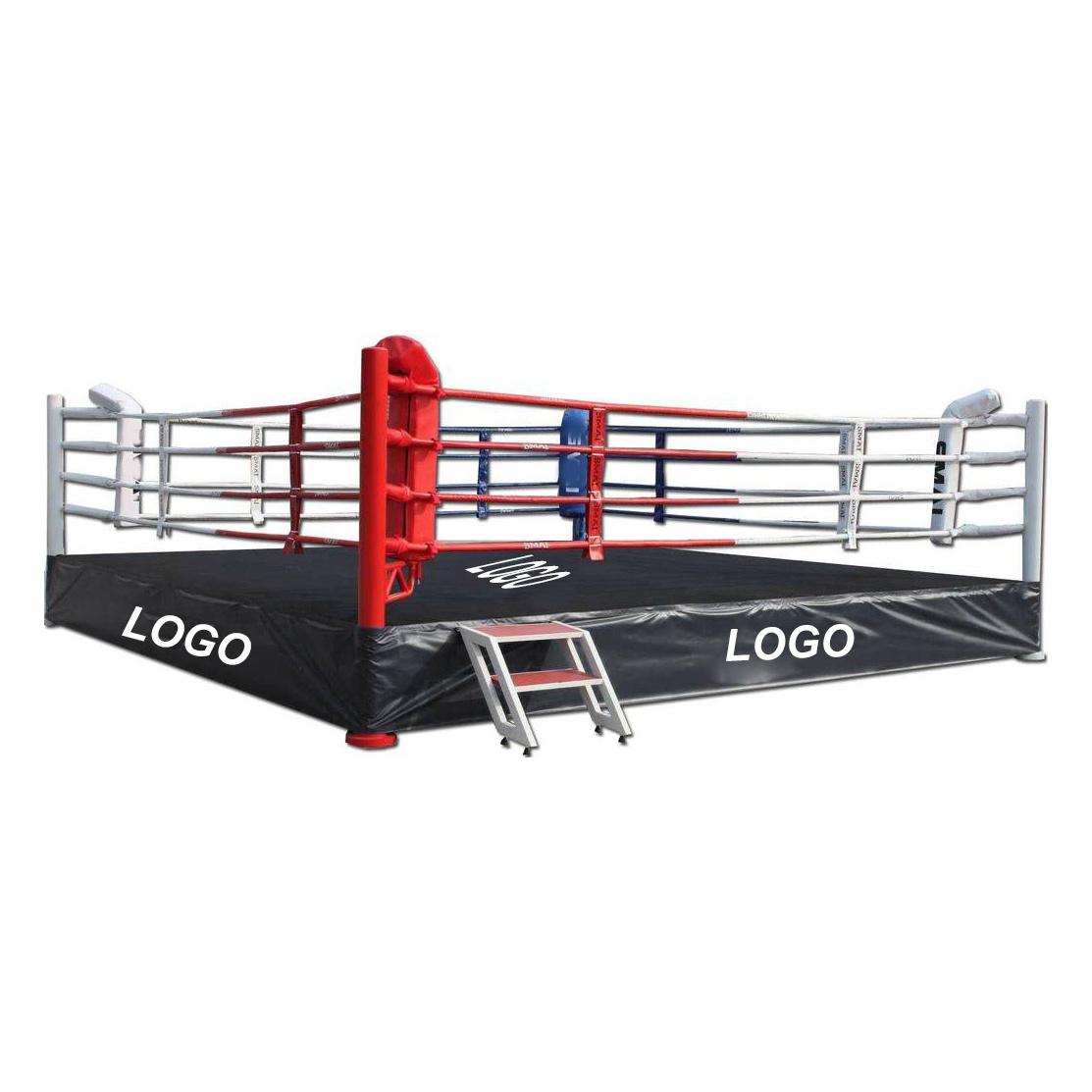 Custom Size  Boxing Ring for Canvas PVC  MMA Thai Training Competition Gym