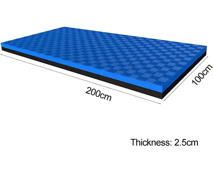 2mx1m Non-Slip Sound Absorbing Mat Fitness Foam EVA Floor Protector Mat Treadmill mat