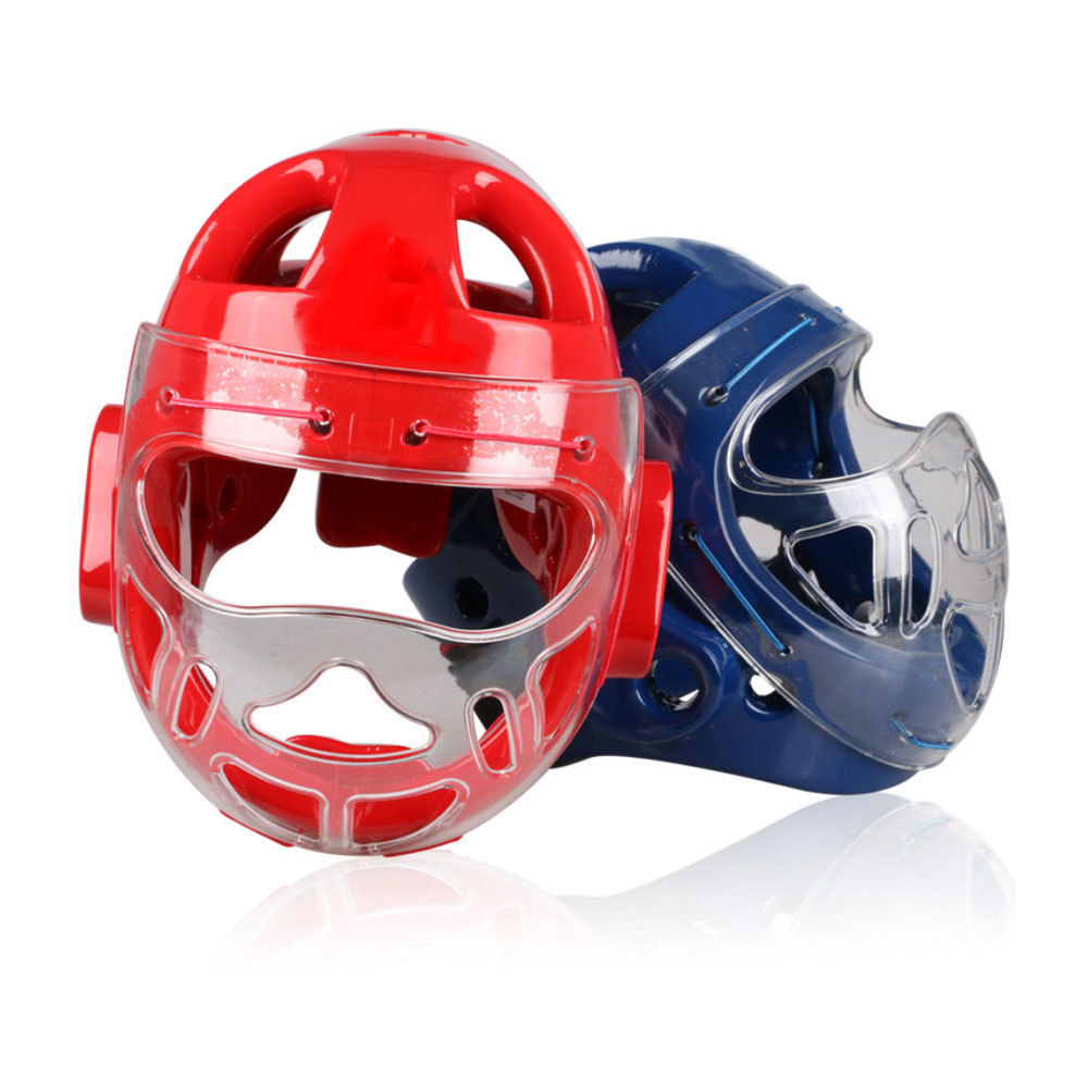 Dipped foam face shield mask  tae kwondo karate helmet protector head guard