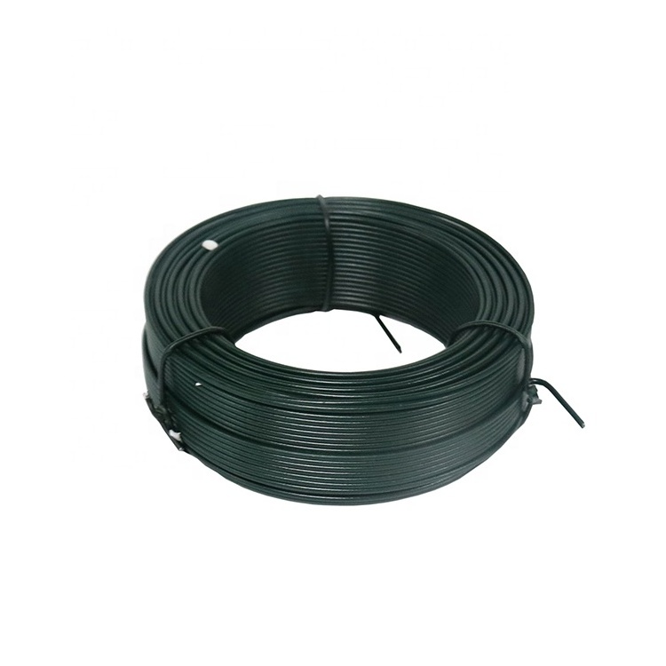 50 Metre Garden Wire Heavy Duty Green PVC Coated Plant Twist Tie Garden Training Wire