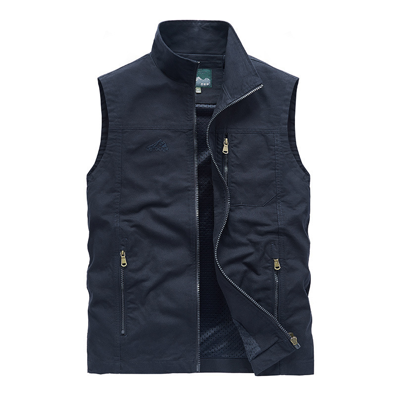 Men's Fishing Vest Utility  Travel Vest with Pockets Jacket vest