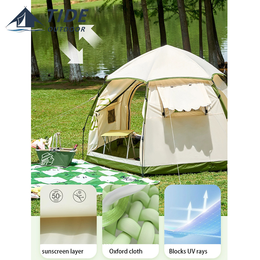 Tide folding pop up gazebo canopy event tent pop up camping tent