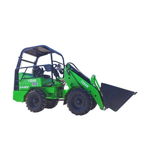 TDER hot sale multi function lithium battery  350kg loader farm garden 800 kg electric mini loader  400kg electric loader