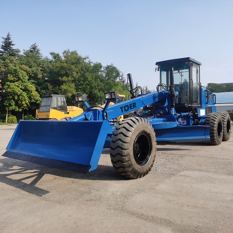 TDER China Supplier mini 138hp road grader GMCX 120kw 140HPmotor grader with ripper