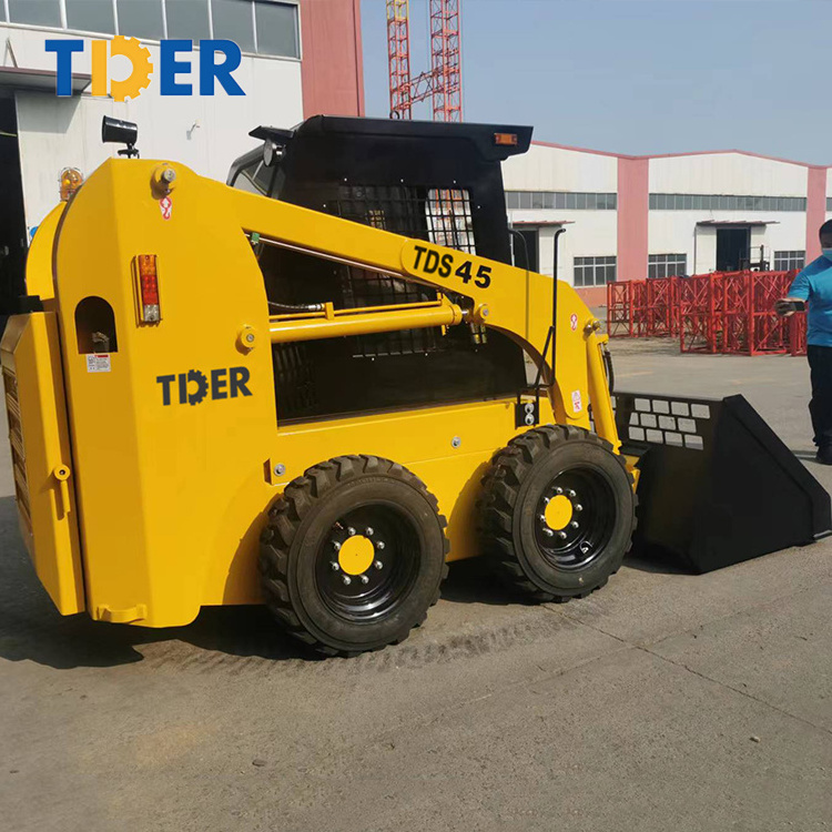 TDER mini 700kg 45hp 850kg 60hp mini skid steer loader for sale uk