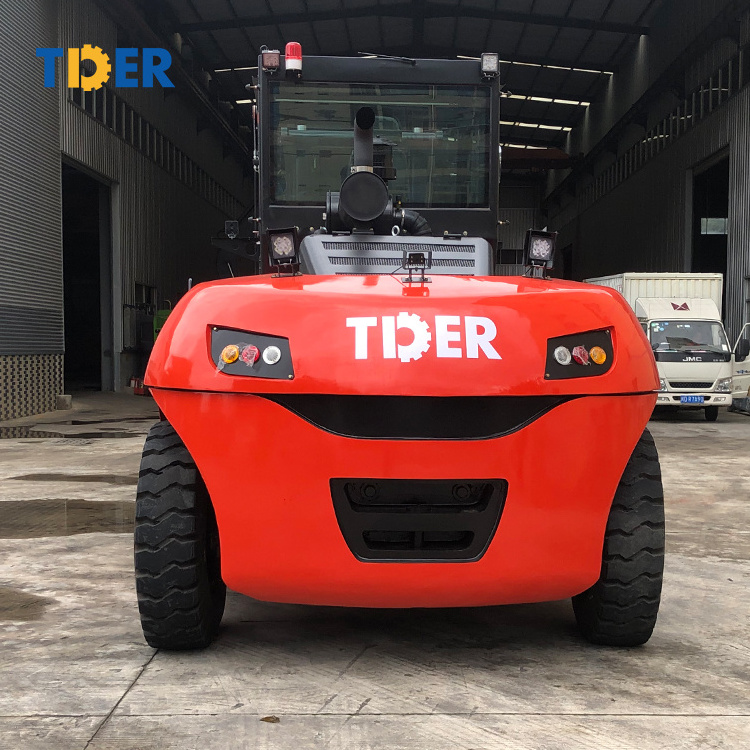 TDER Forklift carriage 12 ton 15 ton 16 ton 20 ton cabin diesel forklift