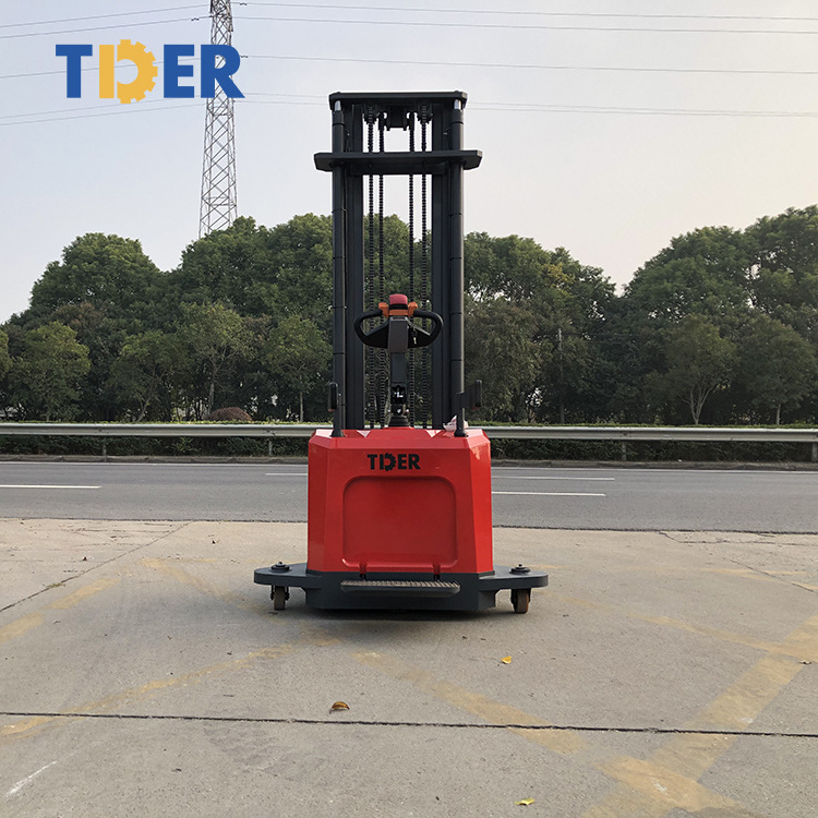 2023 TDER 1.5t electric forklift truck 2ton battery forklift pallet stacker small electric forklift