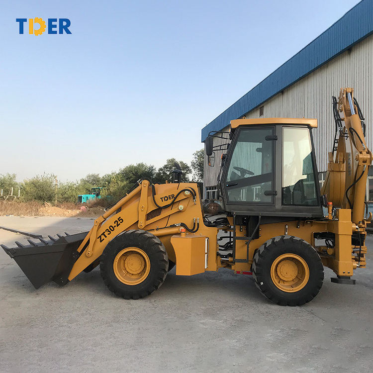 2024 TDER backho loader tractor backhoe excavator loader chinese backhoe loaders