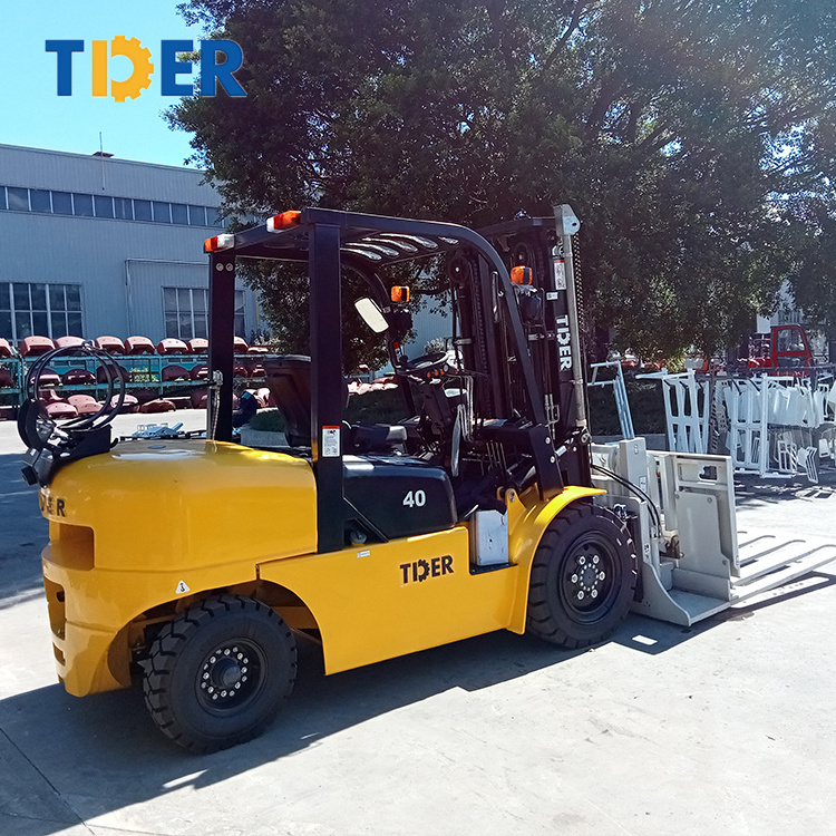 TDER push pull attachment Forklift with slip sheet attachment