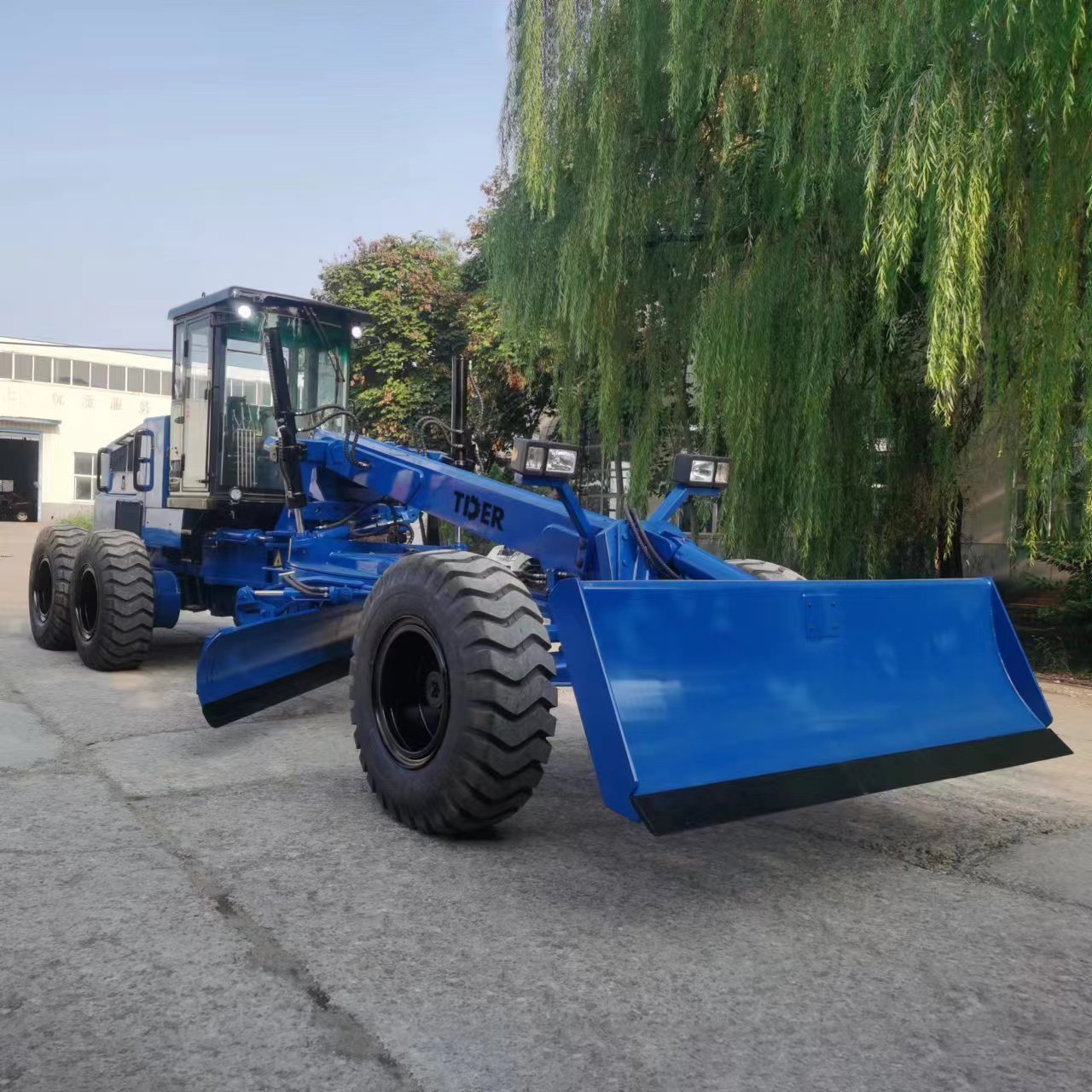 TDER China Supplier mini 138hp road grader GMCX 120kw 140HPmotor grader with ripper