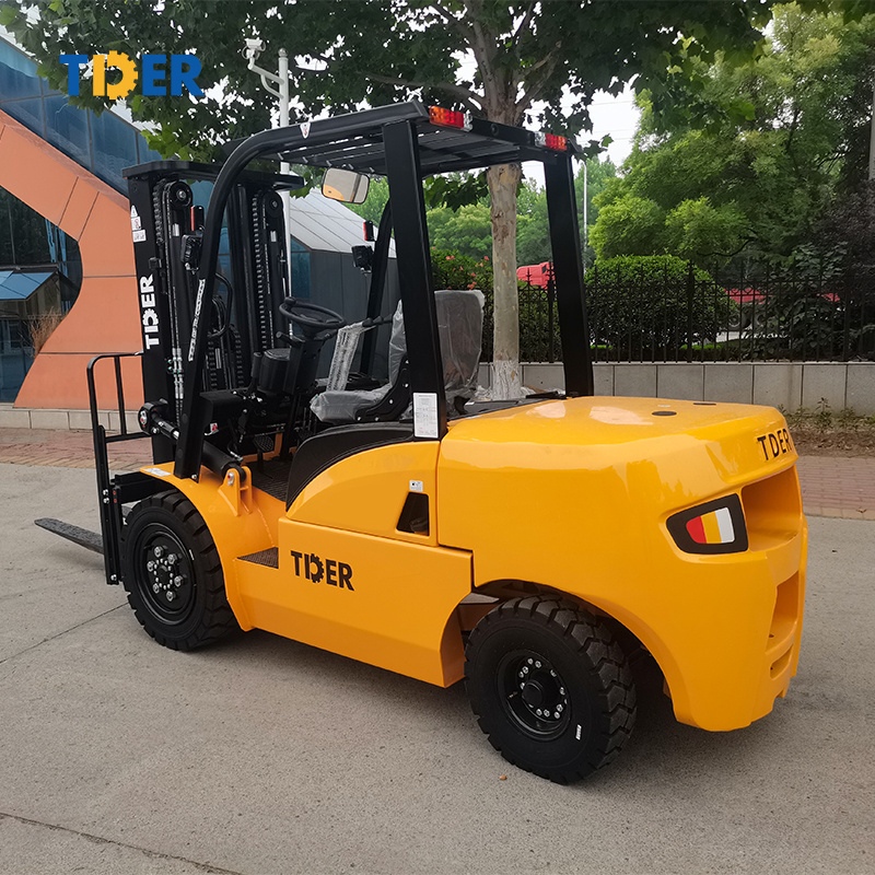 2023 TDER hot sale diesel forklift 4ton forklift truck diesel 4000kg forklift with 4.5m lifting height