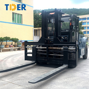 TDER 10 ton 12ton 15ton 16ton 20 ton folklifter 10000kg forklift truck heater diesel forklift with AC for sale