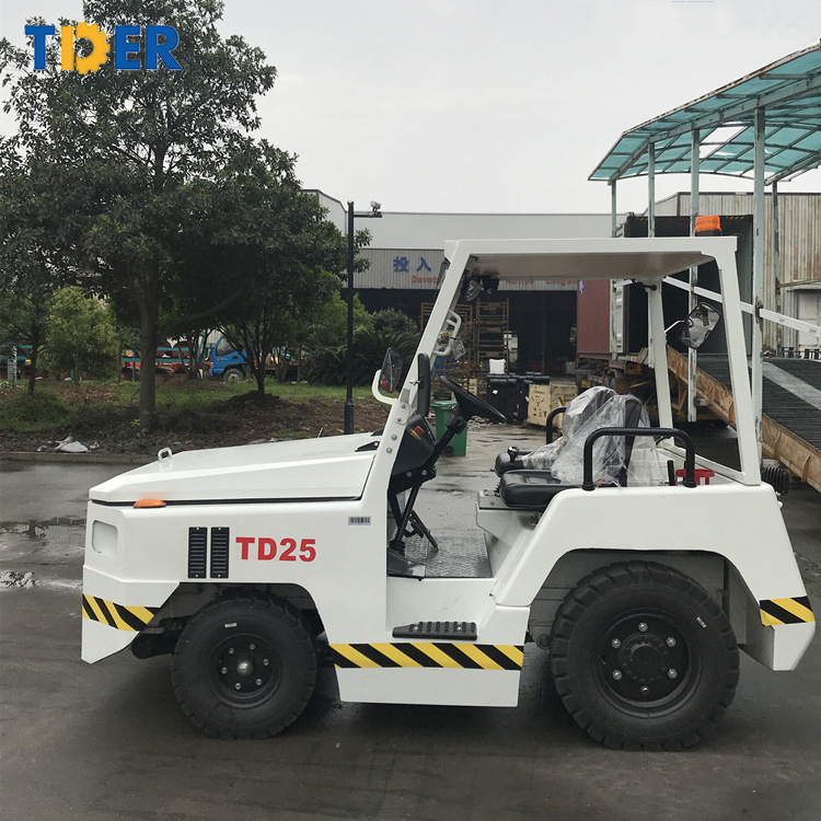 airport aircraft ground support equipment baggage tow tractor truck