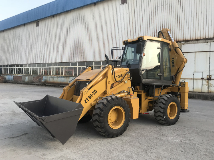 2024 TDER backho loader tractor backhoe excavator loader chinese backhoe loaders