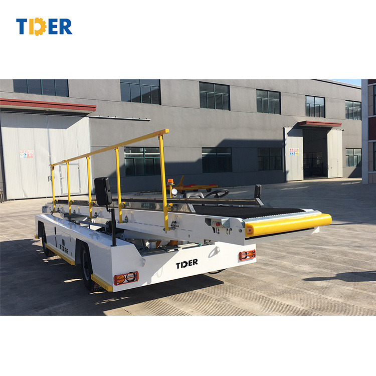 TDER  self-propelled aviation equipment aircraft baggage conveyor belt loader price