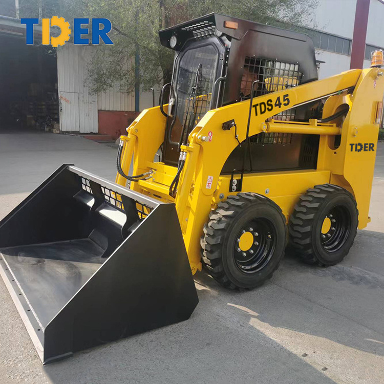 TDER mini 700kg 45hp 850kg 60hp mini skid steer loader for sale uk