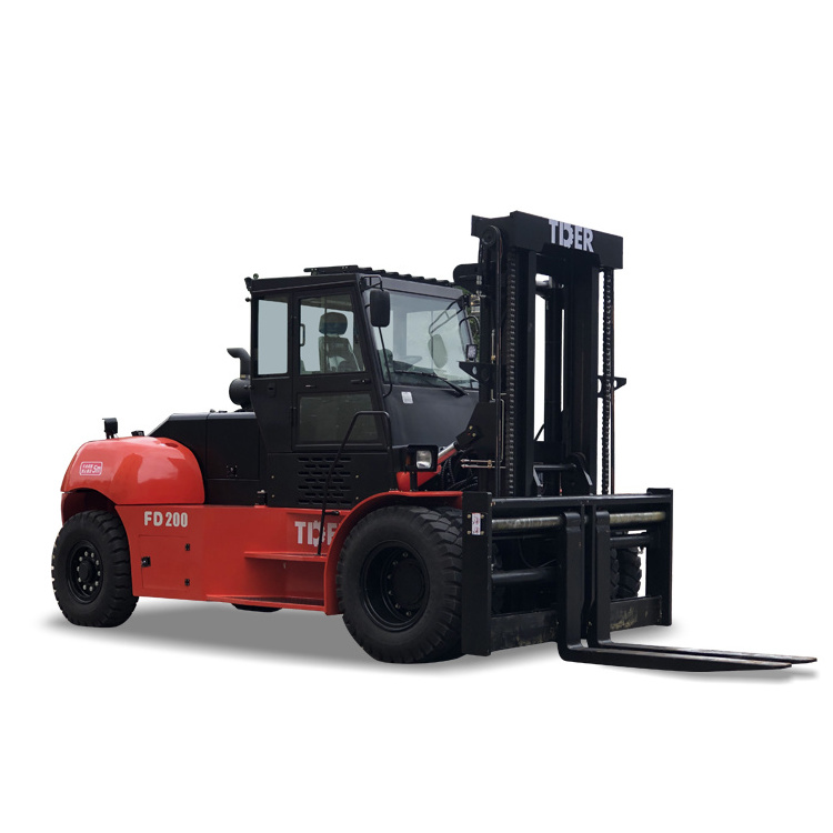 TDER Forklift carriage 12 ton 15 ton 16 ton 20 ton cabin diesel forklift