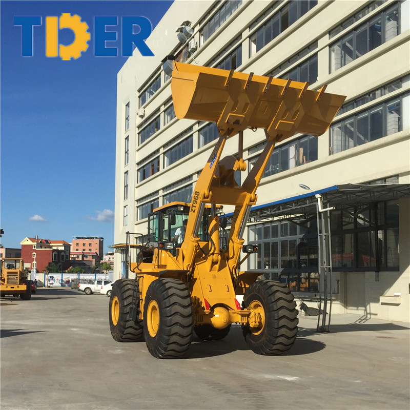 TDER Chinese Construction Machine 6 ton front end wheel loader for sale