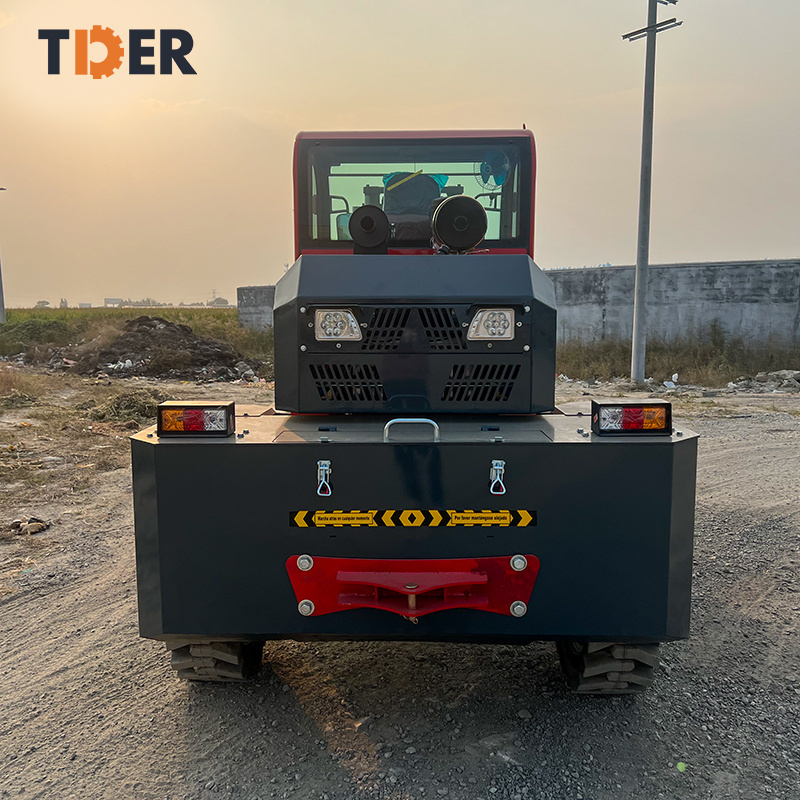 TDER CE ISO Off Road Forklift 3m lift height 4WD 4x4 3.5ton 4wd diesel all rough terrain forklift truck for Sale