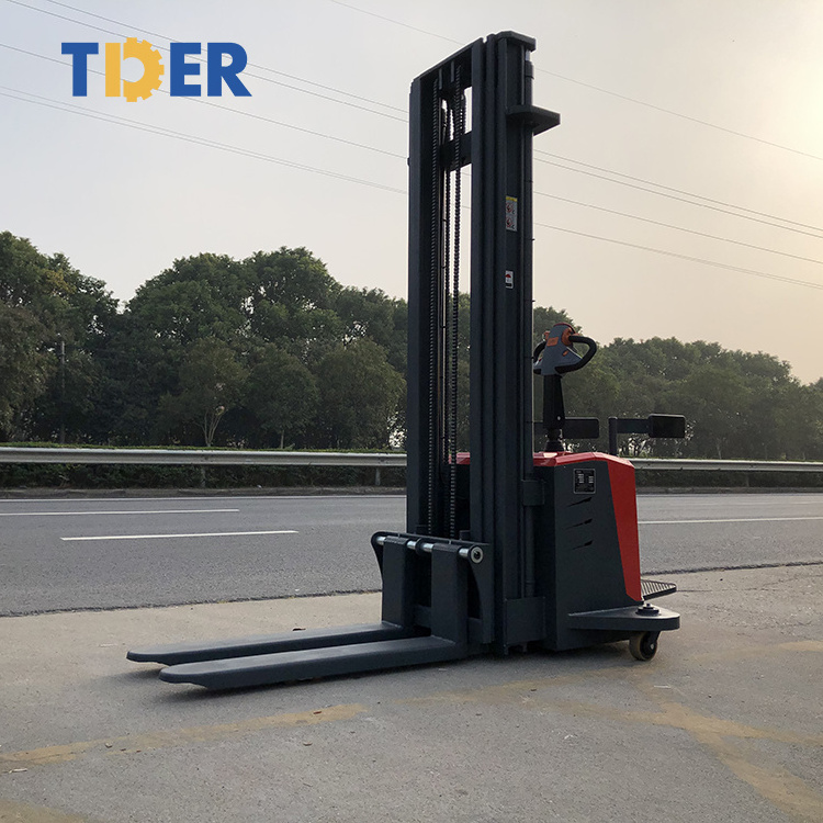 2023 TDER 1.5t electric forklift truck 2ton battery forklift pallet stacker small electric forklift