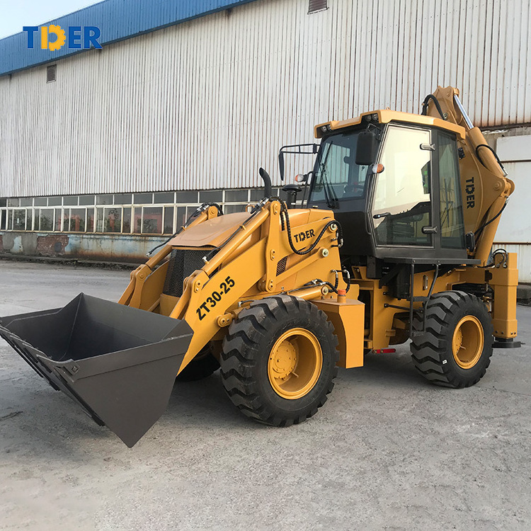 2024 TDER backho loader tractor backhoe excavator loader chinese backhoe loaders