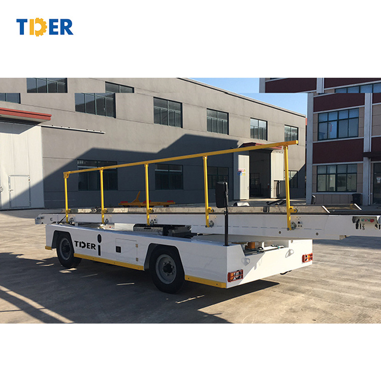 TDER  self-propelled aviation equipment aircraft baggage conveyor belt loader price