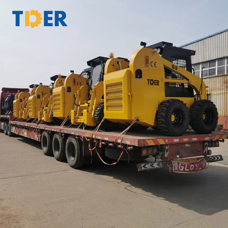 TIDER attachment skid loaders 700kg 850kg 1050kg mini skid steer loader for sale