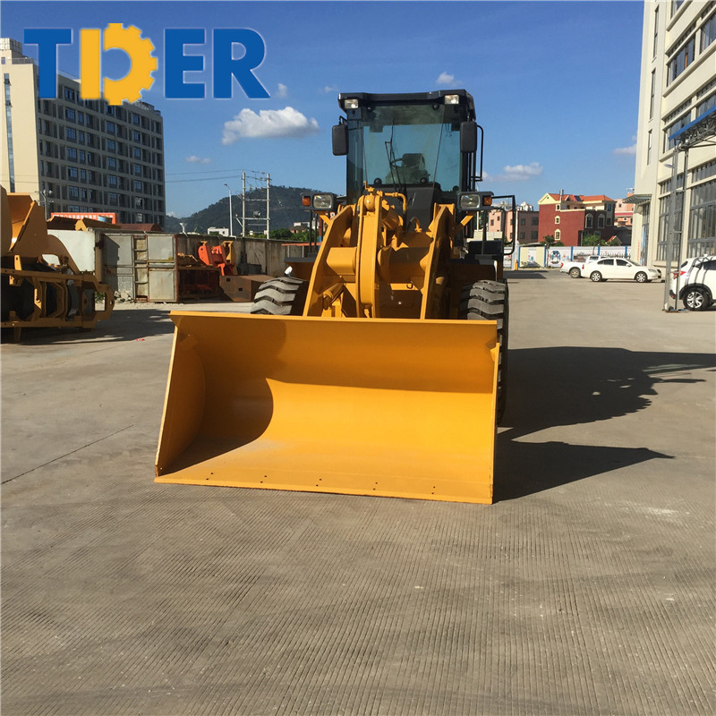 High performance 936 mini dumper loader 3 ton wheel loader with snow plow blade attachment