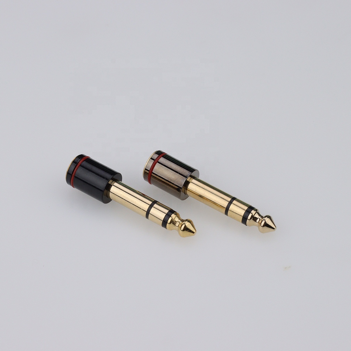 6.35mm Male to 3.5mm Jack Stereo Female Connector Audio Adapter Gold-Plated Speaker Microphone Plug Converter