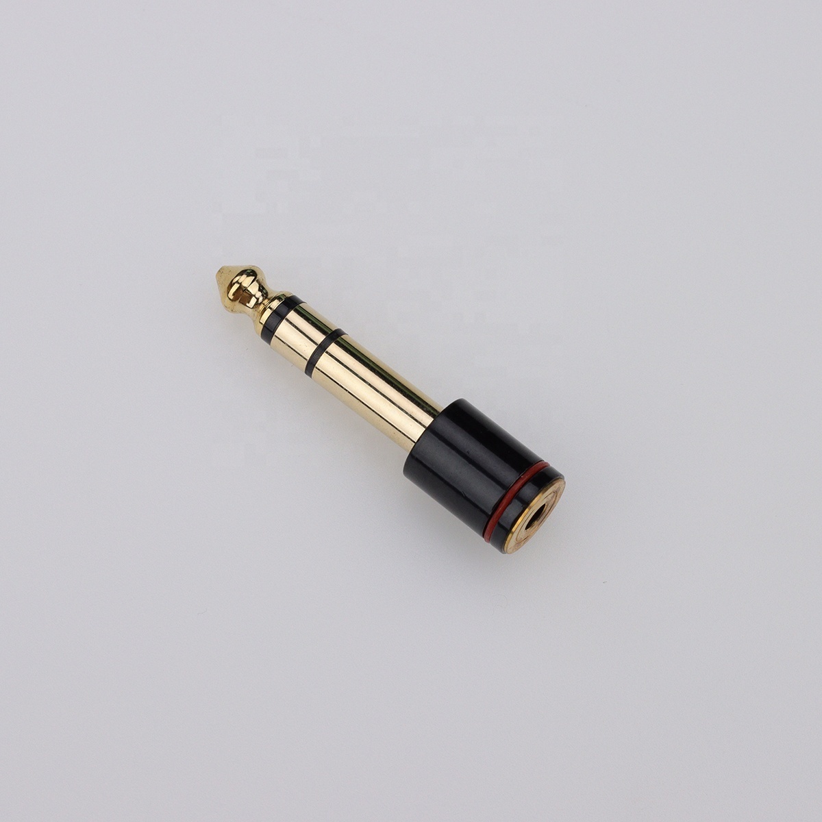 6.35mm Male to 3.5mm Jack Stereo Female Connector Audio Adapter Gold-Plated Speaker Microphone Plug Converter