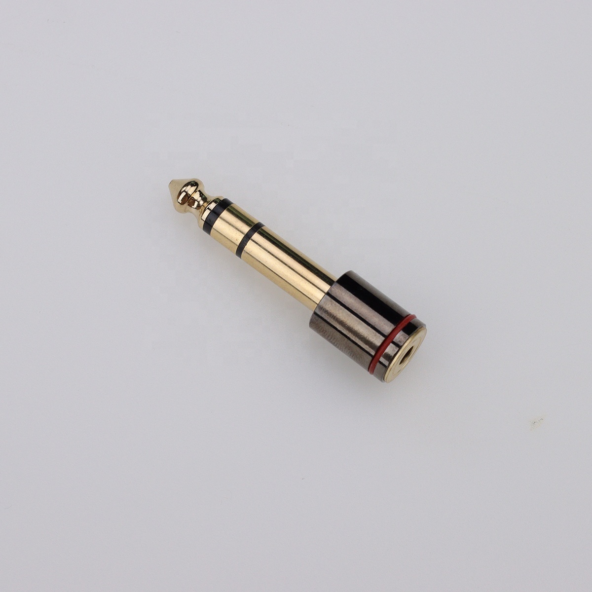 6.35mm Male Plug to 3.5mm Jack 3 Pole Female Connector Stereo Plug Headphone Audio Adapter Microphone Converter