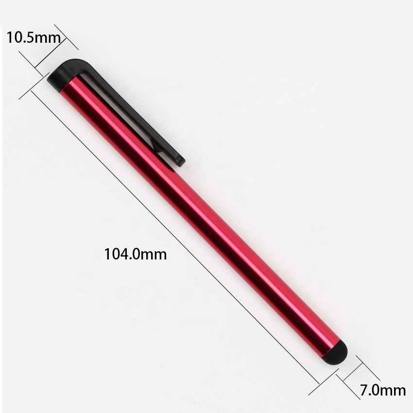 Mini Metal Capacitive Screen Stylus 7.0 Touch Pen Universal For iPhone Xiaomi Samsung iPad Tablet PC Cellphone Accessories