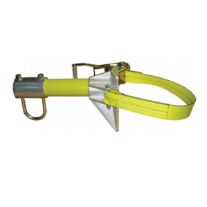 INSULATING FALL RESTRAINT WITH FIBERGLASS TUBE AND U BELT