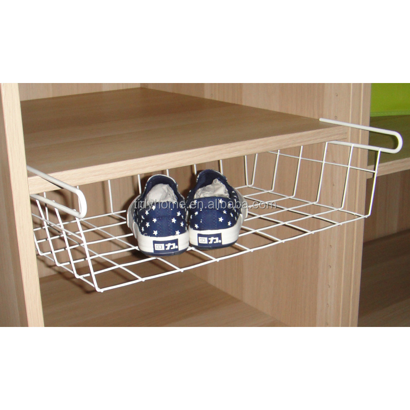 cabinet shoes storage basket