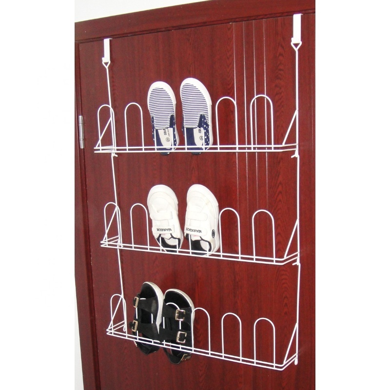 over the door hanging shoes organizer rack