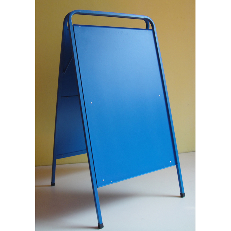 A stand metal sign pavement wind proof advertisement board stand