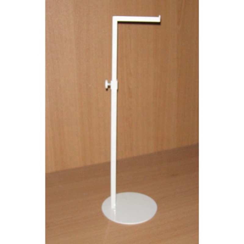 retail counter metal fixture cashier desk  exposition rack  hand shopping bag hanging display stand