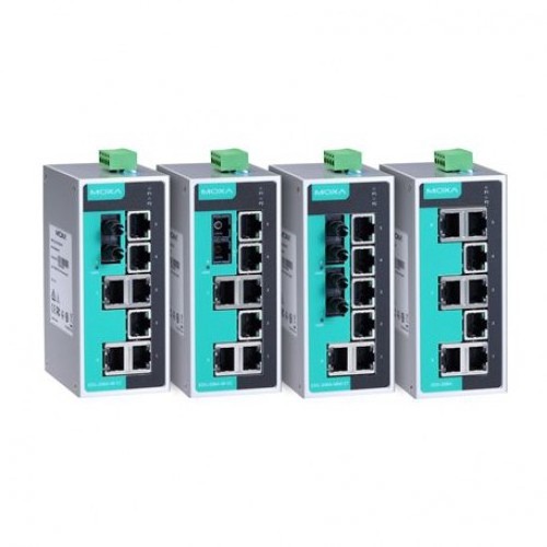 MOXA EDS-208A Series 8-port compact unmanaged Ethernet switches