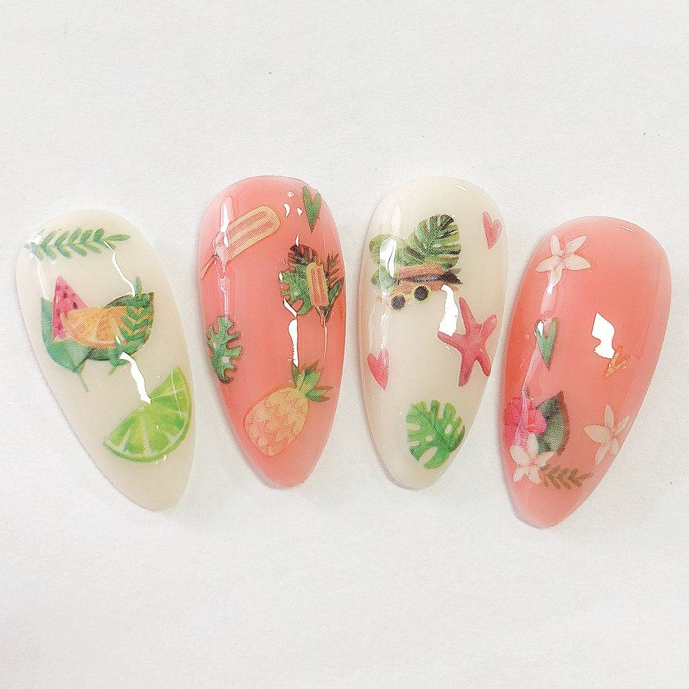 High Quality Nail Sticker Self-Adhesive Sticker Animal Lovable Little Daisy Flower Nail Art Sticker & Decals