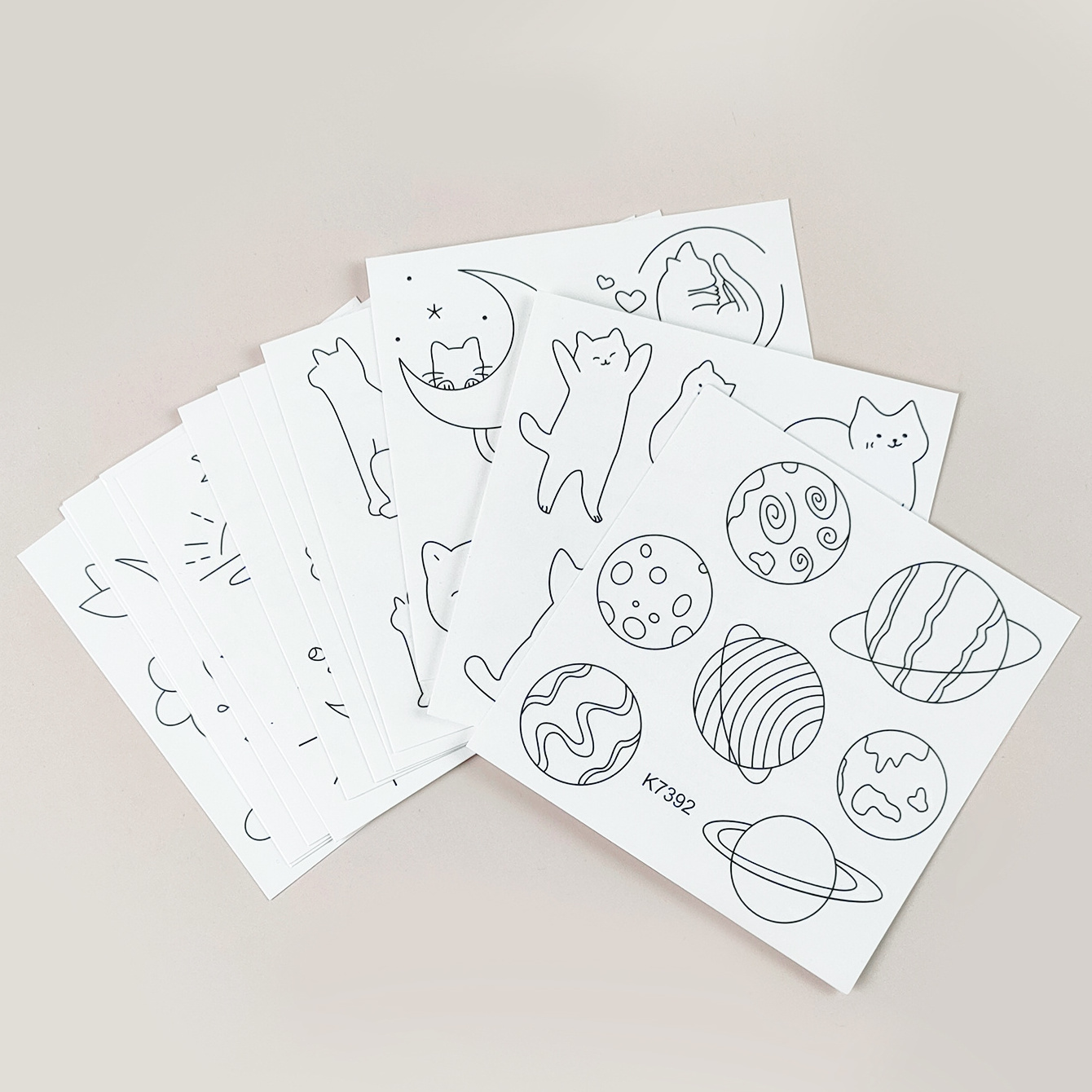 Glow In The Dark Tattoo Sticker Wholesale Cute Animal Fashion Tattoo Sketch Flower Butterfly Tattoo Stickers