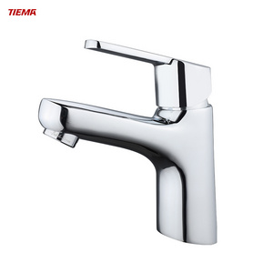 TIEMA High Quality Single Handle Brass Bathroom Mixer Basin Faucets