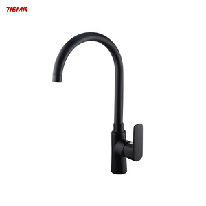 Chrome Modern Brass Mixer Taps Sink Black Kitchen Faucets