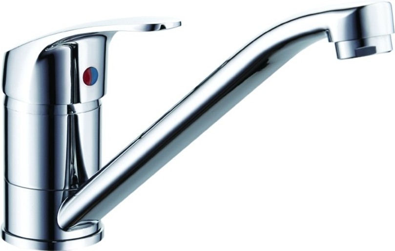 New Design polished brass body water faucet kitchen mixer stand tap faucet