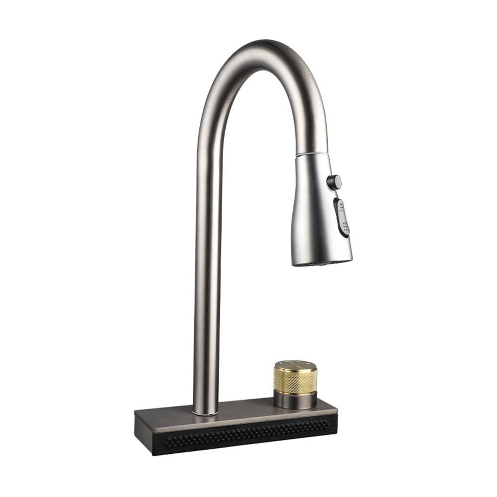 TIEMA morden pull out kitchen sink faucet stainless steel kitchen mixer tap