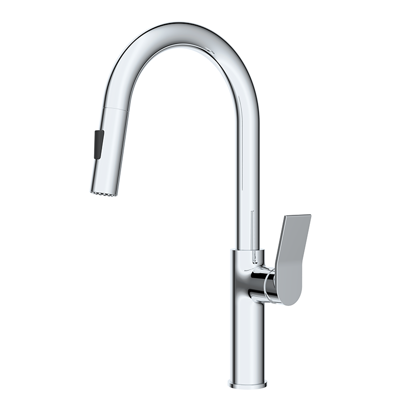 TIEMA  New Design Brass Body Pull-out Kitchen Faucet