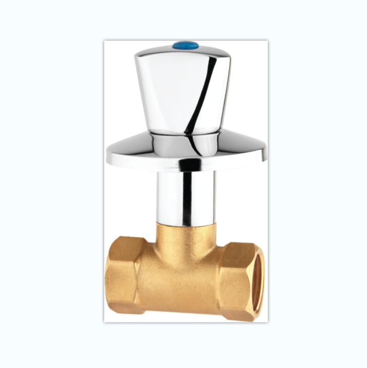 Brass concealed stop valve globe valves (ZS1503)