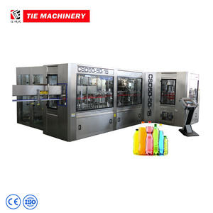 20000-22000BPH Beverage Factory Carbonated Beverage Bottle Liquid Automatic Water Filling Machine