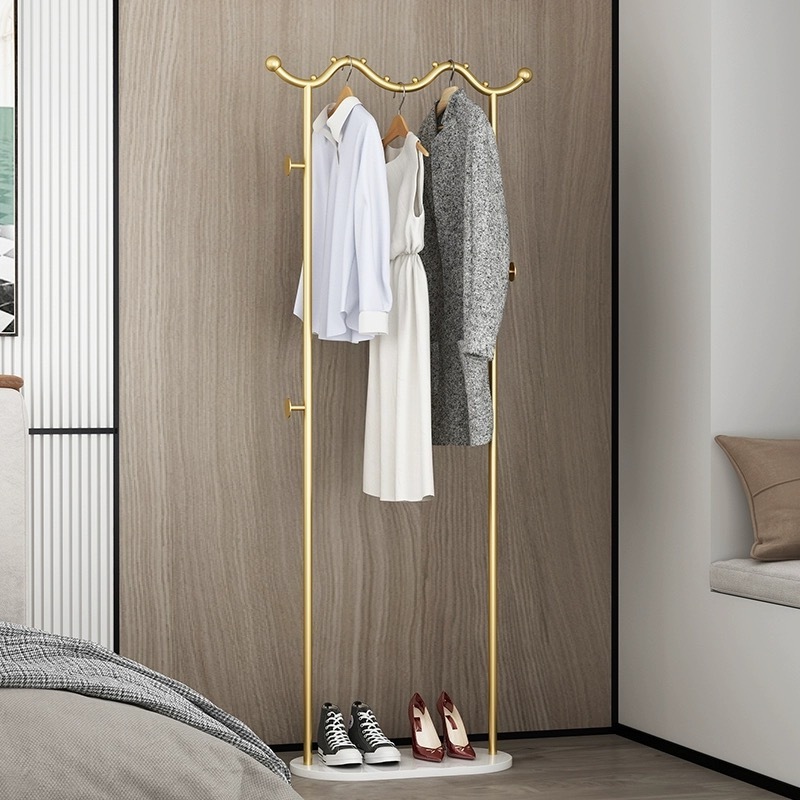 Standing Coat Rack Metal Coat Stand Sturdy Base Coat Rack for Corridors Living Rooms