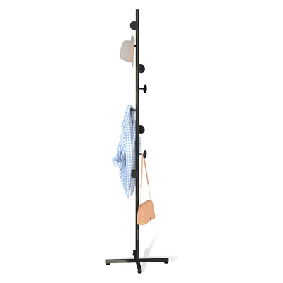 Coat Rack Stand With 8 Hooks Metal Coat Hanger Freestanding Entryway,Hallway, Bedroom,Office for Hanging Clothes