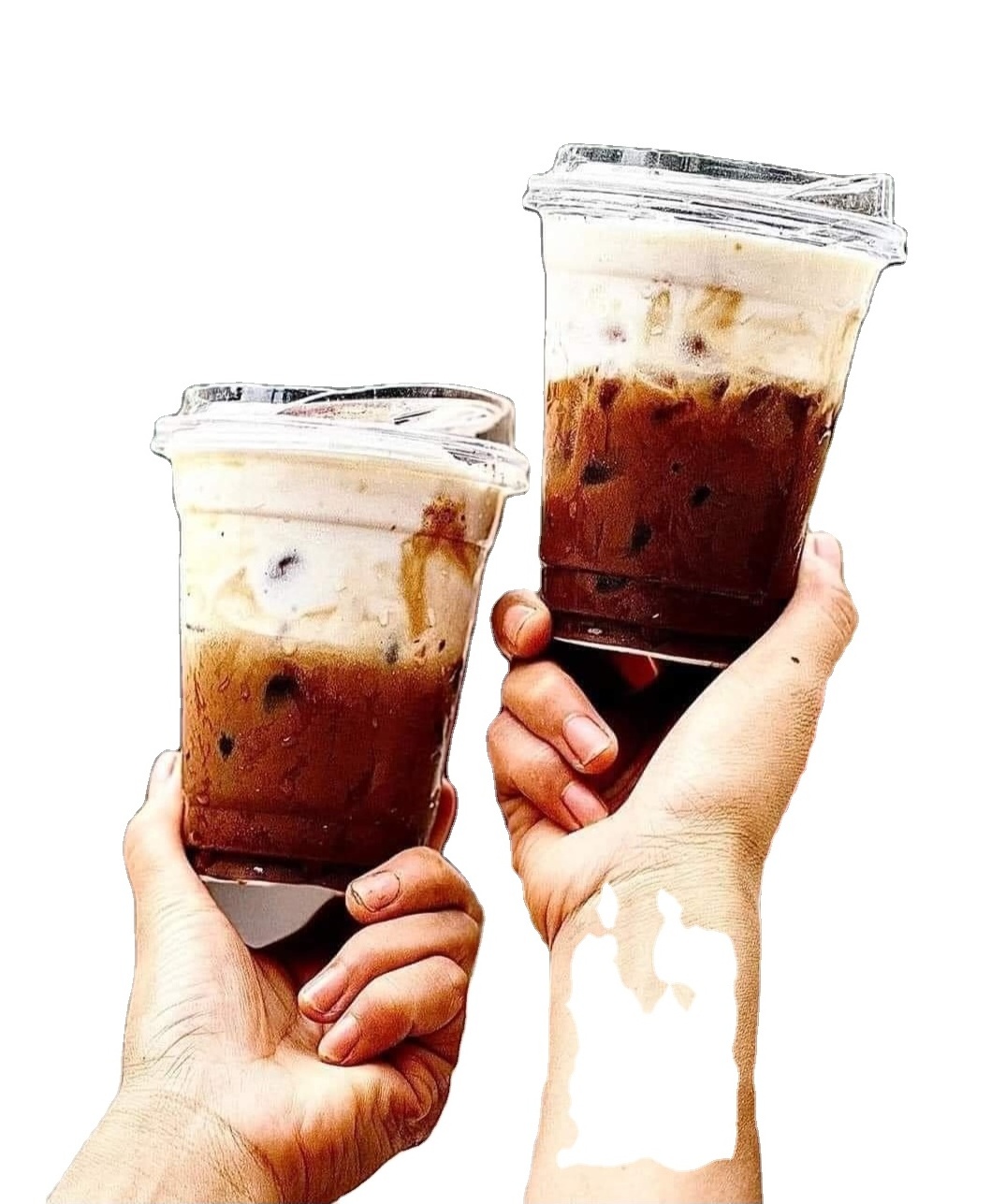 Coffee Mug Disposable Plastic Bubble Tea Cup PP Cup Coffee Milk Tea Ice Cups Wholesale Low Price best selling in amazon